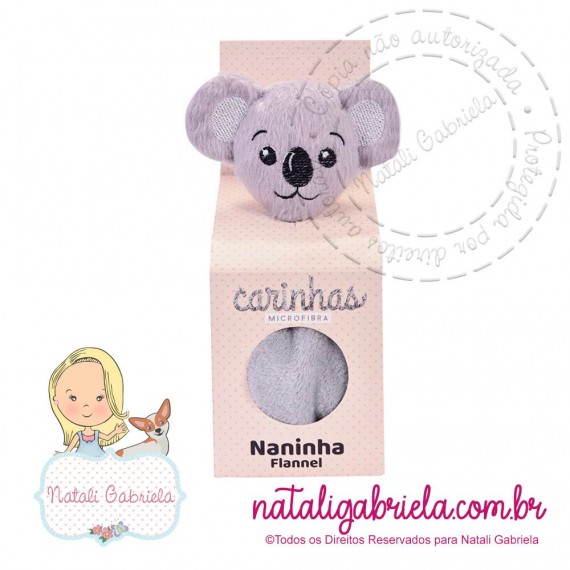 Naninha Flannel Coala 30x35
