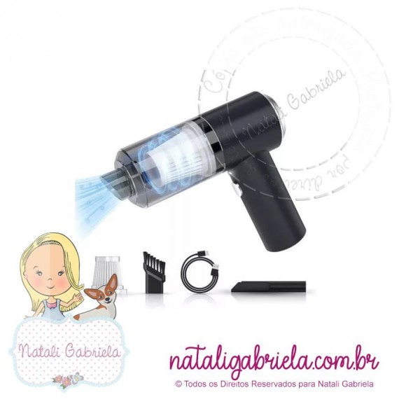 Mini Aspirador portátil - Recarregável USB