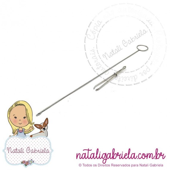 Kit Vira Rolete - Vira alça e Pinça - Níquel 