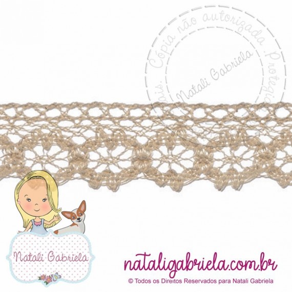 Renda de Algodão ArtePunto RA034-025