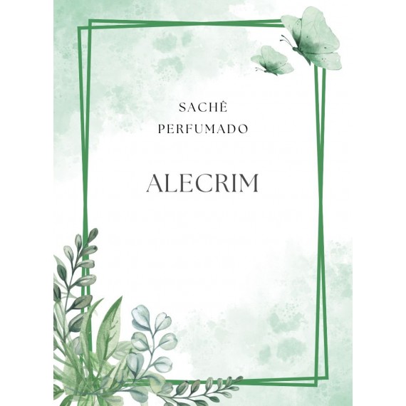Envelope Sachê Perfumado - Alecrim
