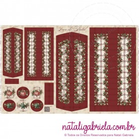 Laço de Natal Cris Mazzer D10/122