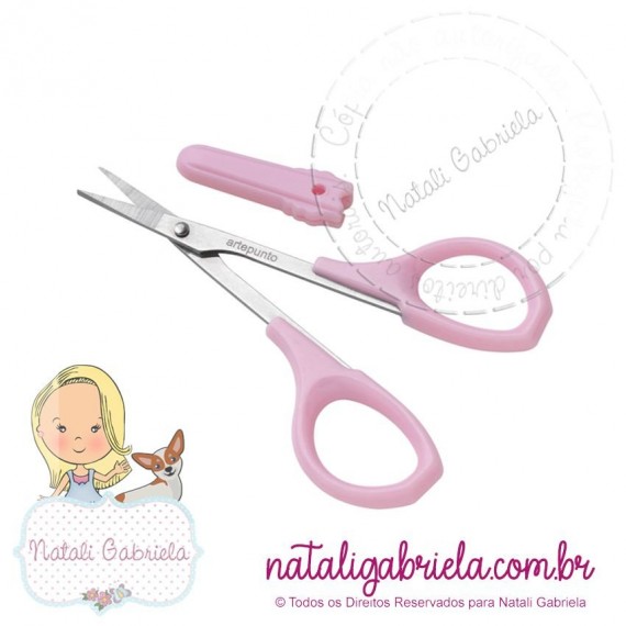 Tesoura Ponta Reta ARTEPUNTO - 9,8 cm